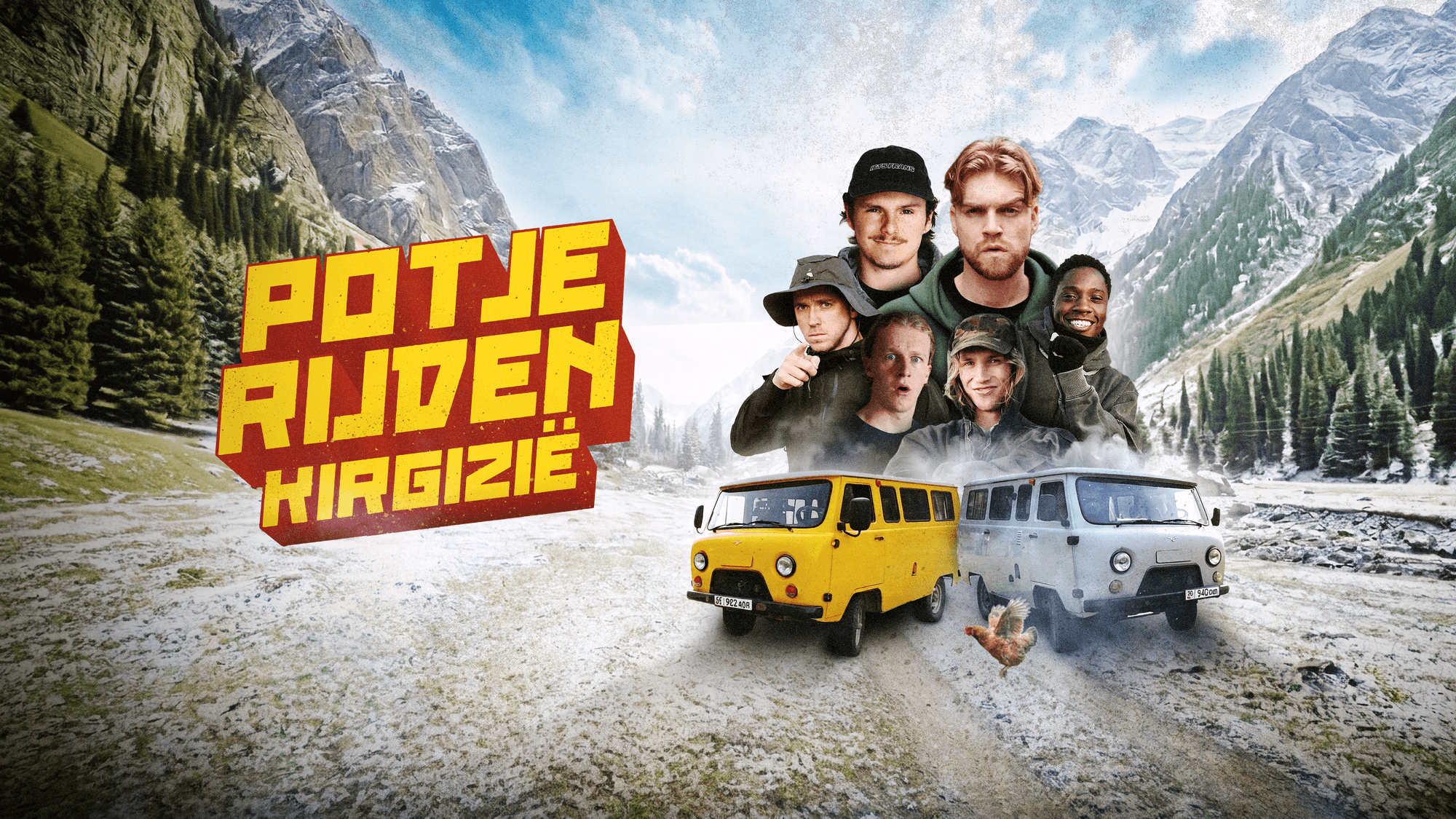 Van YouTube naar Prime Video: team5pm lanceert avonturenserie Potje Rijden: Kirgizië